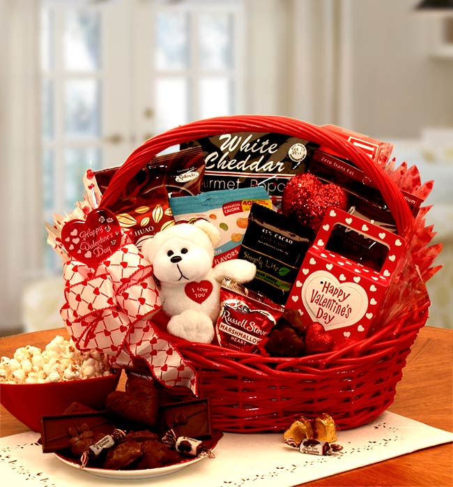 Valentine gift baskets